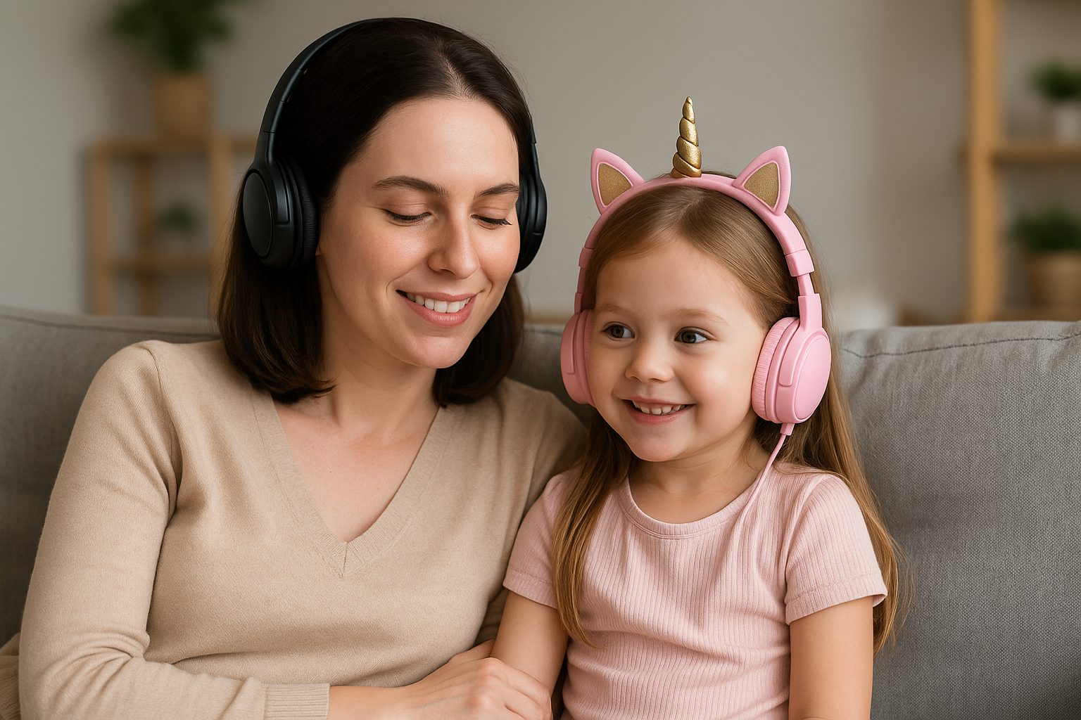 Imagen de una persona escuchando música